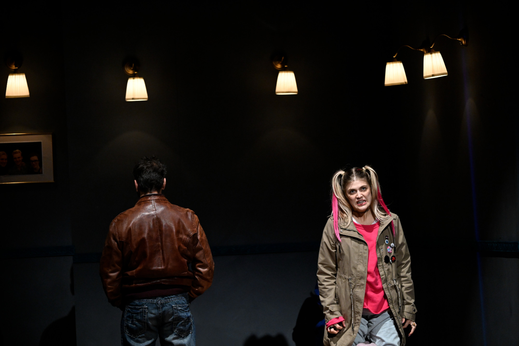 hinten: Guido Thurk  vorne: Lesley -Ann Eisenhard 